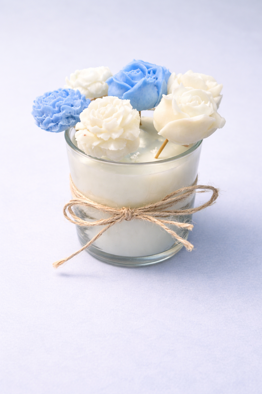 Flower Bouquet Candle and candle melts