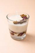Natural Floral Botanical Candle
